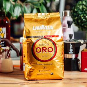 Granos de Café Lavazzaa Qualita Oro 1 kg, Mezcla Italiana Premium 100% Arábica, Aroma Intenso, Tueste Medio, Café en Grano, Suministro a Granel - Product Image 5