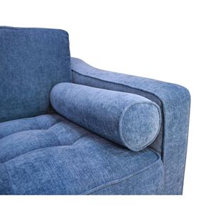 Sedia Anderson in Denim Blu, Arredamento Elegante per Soggiorno - Product Image 6