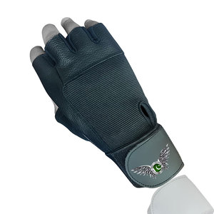 Unisex Weightlifting Bodybuilding Gym Training Fitness Gloves Custom Half-Finger Polyester Breathable UV Protection Gloves - Product Image 2