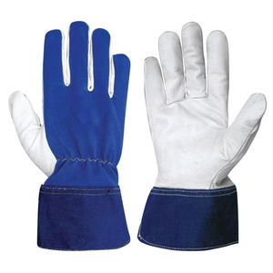 Guantes de Trabajo Personalizados con Doble Palma, Palma Reforzada, Mejor Cuero de Vacuno, Seguridad Certificada EN388, Pantalla Táctil, Resistentes a Pinchazos - Product Image 2