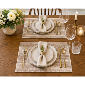 Premium Linen <b>Placemat</b> | Washable Heat Resistant Dining Table Mat for Home, Hotel & Restaurant - Product Image 1
