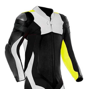 Combinaison de moto en cuir véritable de qualité supérieure, deux pièces, sur mesure, unisexe, grande taille, imperméable, coupe-vent, respirante - Product Image 5