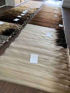 Extensions de cheveux à bandes blondes vietnamiennes de 24 pouces en gros, 100 % cheveux humains naturels Remy vierges, teints, lisses et décolorés - Product Image 5