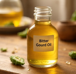 Huile Végétale de Courge Amère Biologique Pure et Naturelle Himveda (Momordica Charantia) Pressée à Froid, Hydratante, Qualité Cosmétique, Soin Peau et Cheveux - Product Image 6