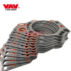 Tête de cylindre diesel 6210-17-1814, jeu complet de joints pour moteur Komatsu SA12V140 - Product Image 6