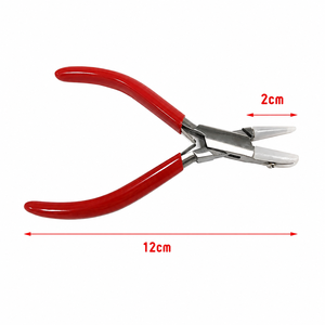 Pince à bec rond et plat en nylon, outil de façonnage de bijoux sans rayures ZetomedPro - Product Image 5