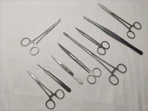 Ensemble d'instruments pour césarienne, 108 pièces, en acier inoxydable chirurgical, pour chirurgie générale/gynécologique, ISO, par Dentavex - Product Image 3