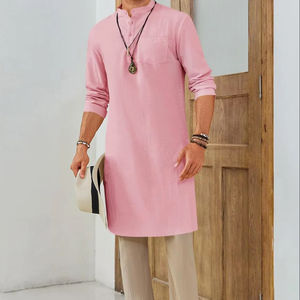 Conjunto de Kurta y Pijama para Hombre de Alta Calidad, Directo de Fábrica, Talla Personalizada, Proveedor de Ropa Islámica al por Mayor, Nueva Llegada 2026 - Product Image 1