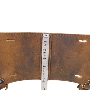 Sac de selle en cuir personnalisable, de haute qualité, taille universelle, sac de voyage à enroulement pour cheval, moto, ensemble de bagages, imperméable - Product Image 5