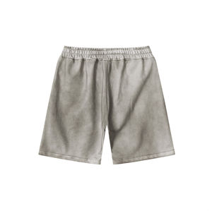 Pantalones Cortos Casuales de Lona Sólida para Hombre, Diseño Personalizado, Anchos, Estilo Carpenter, con Lavado Ácido y Efecto Desgastado - Product Image 5