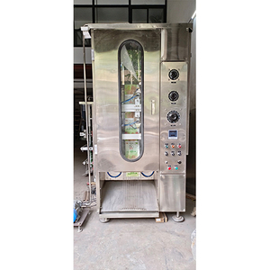 เครื่องบรรจุซองแบบกึ่งอัตโนมัติ สแตนเลส ปิดผนึก 4 ด้าน สำหรับบรรจุอาหารเม็ด ควบคุมด้วยระบบ PLC ไฟฟ้า 380V - Product Image 1