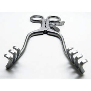 Retractor Orbital KENNERDELL MAROON de Acero Inoxidable, Instrumentos Oftálmicos Quirúrgicos Reutilizables de Blush Surgical - Product Image 3