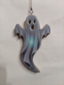 Chauve-souris en bois d'Halloween, araignée en bois, bâton en bois - Product Image 2