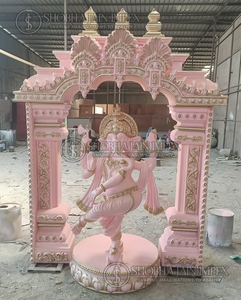 Moderna Figura de Shrinath Ji en Fibra de Vidrio para Decoración del Hogar y Bodas - Product Image 3