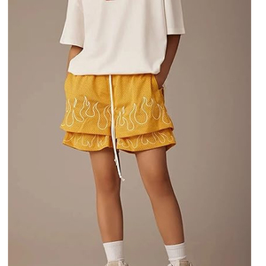 กางเกงขาสั้นกีฬาผู้ชายแบบสั่งทำพิเศษสำหรับฤดูร้อน แห้งเร็ว ระบายอากาศดี สไตล์ลำลอง ผ้าเนื้อแน่น สำหรับวิ่งออกกำลังกาย มีเชือกผูก - Product Image 6