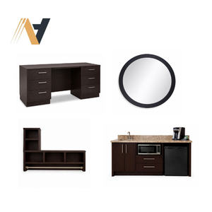 Mobilier de chambre d'hôtes de style Hampton - Meubles en bois d'ingénierie au meilleur prix pour usage hôtelier - Fournisseur OEM/ODM Vietnam - Product Image 2