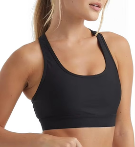 Sujetador deportivo ajustado para mujer, top corto para gimnasio, correr, fitness, entrenamiento, ropa deportiva, logotipo de marca personalizado, fabricante mayorista OEM - Product Image 1