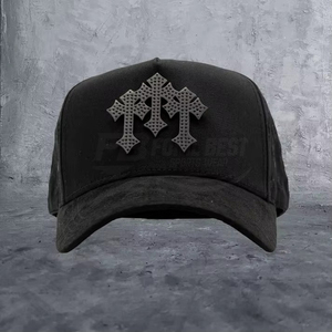 หมวกแก๊ปเบสบอลทรง 5 แผง ยี่ห้อ Sad Boys รุ่น Original Sporty Oxford ปักโลโก้ 3 มิติ วัสดุหนังกลับ พร้อมปีกหมวก เหมาะสำหรับเป็นของขวัญ - Product Image 4