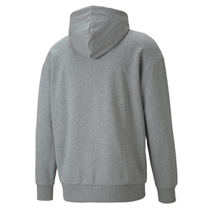 Sweat à capuche surdimensionné pour homme, 100% coton velours, délavé, avec logo imprimé numérique et en relief, style vintage, hiver - Product Image 5