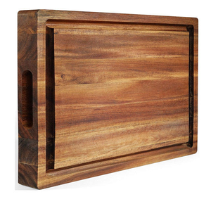 Planche à découper en bois, planche à découper en bois d'acacia, planche à découper en bois extra-large - Product Image 1