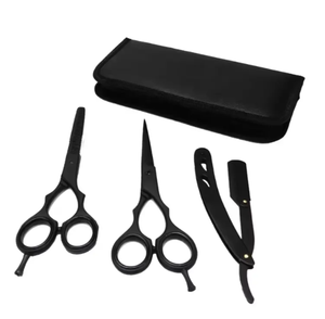 Kit de coiffure de salon de qualité supérieure, peigne de barbier en acier inoxydable durable, clip, accessoires de couleur unie - Product Image 3