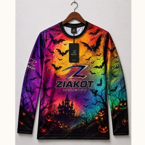 T-shirt de performance personnalisé avec motif 3D abstrait et art liquide marbré, idéal pour l'industrie de la vente en gros Ziakot - Product Image 5