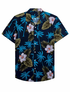 Nouvelle Chemise Hawaïenne Imprimée Décontractée d'Été pour Hommes – Vente Flash sur Plateforme Indépendante, Idéale pour les Vacances en Bord de Mer - Product Image 2