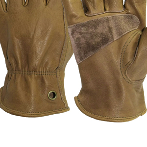General Purpose Premium Leather Work Safety Gloves Full Finger Cowhide Driver Gloves for Industrial and Outdoor Applications - Product Image 3