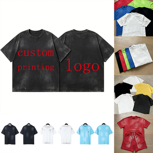 Camisetas Casuales de Verano de Manga Corta para Hombre, 100% Algodón, Estilo Holgado, con Estampado Gráfico de Estrellas de la Serie NFC, Venta Directa de Fábrica - Product Image 1