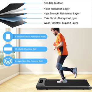 Tapis Roulant Pieghevole 2-in-1 per Camminata e Jogging con Controllo Wireless tramite App, Installazione Gratuita, Telecomando, Ideale per Ufficio - Product Image 6