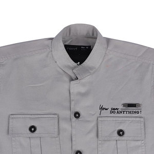 Smart Men's Long Sleeve Wrinkle-Free Solid <b>Office</b> <b>Shirts</b> - Customizable High-Quality Button-Down Dress <b>Shirts</b> - Product Image 3