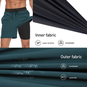 <b>Mens</b> Swimming <b>Trunks</b> Mesh Liner Quick Dry Swim Shorts Drawstring Closure Breathable Canvas Fabric Comfortable Casual Summer - Product Image 4