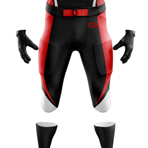 ชุดยูนิฟอร์มอเมริกันฟุตบอลสำหรับผู้ใหญ่ ดีไซน์ใหม่ล่าสุด ใส่สบาย ยืดหยุ่น ระบายอากาศได้ดี ราคาดีที่สุด มีบริการ OEM ผลิตจากโพลีเอสเตอร์ - Product Image 4