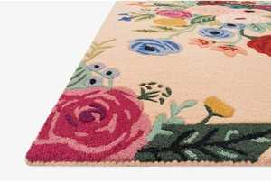 Premium Artisan Floral Wool Rugs Handmade Woolen Area Rugs Eco-Friendly Anti-Slip for Living Room Bedroom & <b>Lounge</b> - Product Image 3