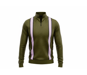 Customizable Sublimation Quarter Zip Jacket Manufacturer <b>Men</b> Women Youth Sportswear Quick Dry Team <b>Pullover</b> - Product Image 2
