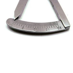 Calibre Droit Castroviejo Premium pour Dentisterie 0-20mm 3.25" – Calibre de Mesure Chirurgical en Acier Inoxydable – Instruments Médicaux de Précision - Product Image 3
