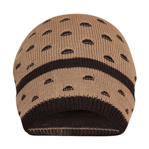 Premium Quality Factory Made Jacquard Breathable & <b>Waterproof</b> Unisex Adult <b>Beanies</b> Hats Made in Pakistan Custom Design for Sale - Product Image 3