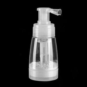 High Quality Wholesale Refillable Portable Transparent Travel Baby Dry Loose Powder Screen Printing <b>Plastic</b> Pump Sprayer <b>Bottle</b> - Product Image 3