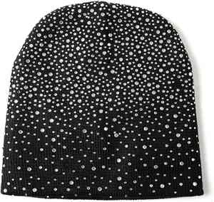 Nouveauté : Bonnet d'hiver en tricot uni avec bouton, 100% coton, impression numérique, style streetwear - Product Image 5