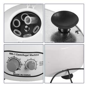 Centrífuga de Laboratorio Eléctrica de 110V con Control de Velocidad y Temporizador, 4000 RPM, 6x20ml para Plasma PRP, Centrífuga de Laboratorio de Escritorio - Product Image 5