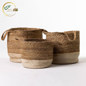 Panier tissé à la main pour fruits, linge et rangement domestique – Design robuste et élégant, respectueux de l'environnement - Product Image 2