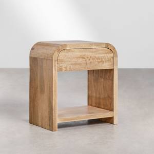 Mesita de noche rectangular Vandana Arion Lunaris 45x30 cm en madera de mango y MDF - Product Image 3