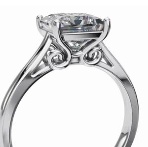 Joya de Diamante de 0.300 Quilates, 1 Piedra, Oro Sólido de 9k, 14k, 18k, Oro Amarillo, Rosa, Blanco, Gema Auténtica, Joyería Fina de Alta Calidad, Regalo - Product Image 3