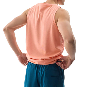 เสื้อกล้ามซับในลายทางผ้ายืดสำหรับผู้ชายไซส์ใหญ่ คอกลม สไตล์ลำลอง เหมาะสำหรับใส่เล่นมวยปล้ำ - Product Image 3
