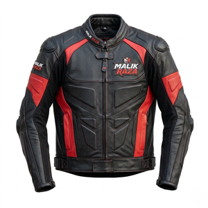 Chaqueta de Cuero Premium para Motociclistas, Ropa de Motociclismo de Cuero Vacuno Genuino, Fabricante OEM ODM - Product Image 6