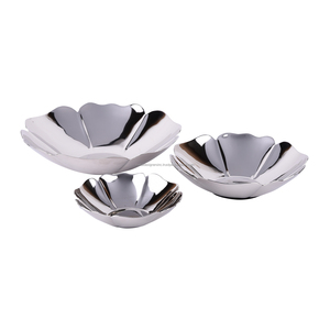 ชุดถ้วยชุบนิกเกิล3ใบ,ถ้วยตะกร้าผลไม้ชุดเครื่องใช้บนโต๊ะอาหารและเครื่องครัวชามอเนกประสงค์ - Product Image 2