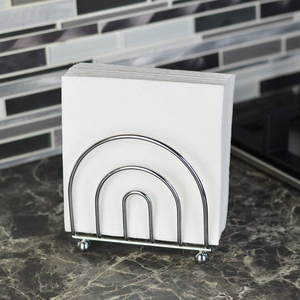 Moderno Porta Servilletas Metálico Pintado, Soporte de Mesa para Comedor, Organizador de Servilletas Resistente para el Hogar y Restaurantes - Product Image 2