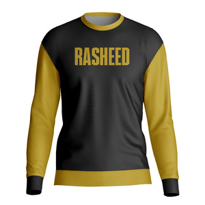 Camiseta Térmica de Manga Larga para Hombre, Transpirable, 300 g/m², Cuello Waffle, Lisa, de Algodón - Product Image 5