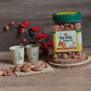 Noix de cajou grillées non décortiquées de qualité supérieure, biologiques, du Vietnam, W180, en pot carré de 500 g - Prix d'usine en gros et qualité fiable - Product Image 6