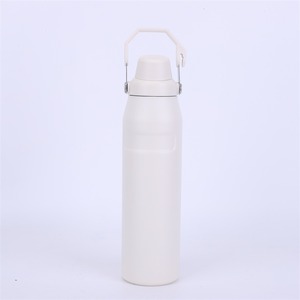 Stainless Steel Vacuum Insulated Tumbler Handle Lid 6-12 Hours Thermal Insulation for <b>Hot</b>/<b>Cold</b> Drinks Sports Outdoor Use - Product Image 1